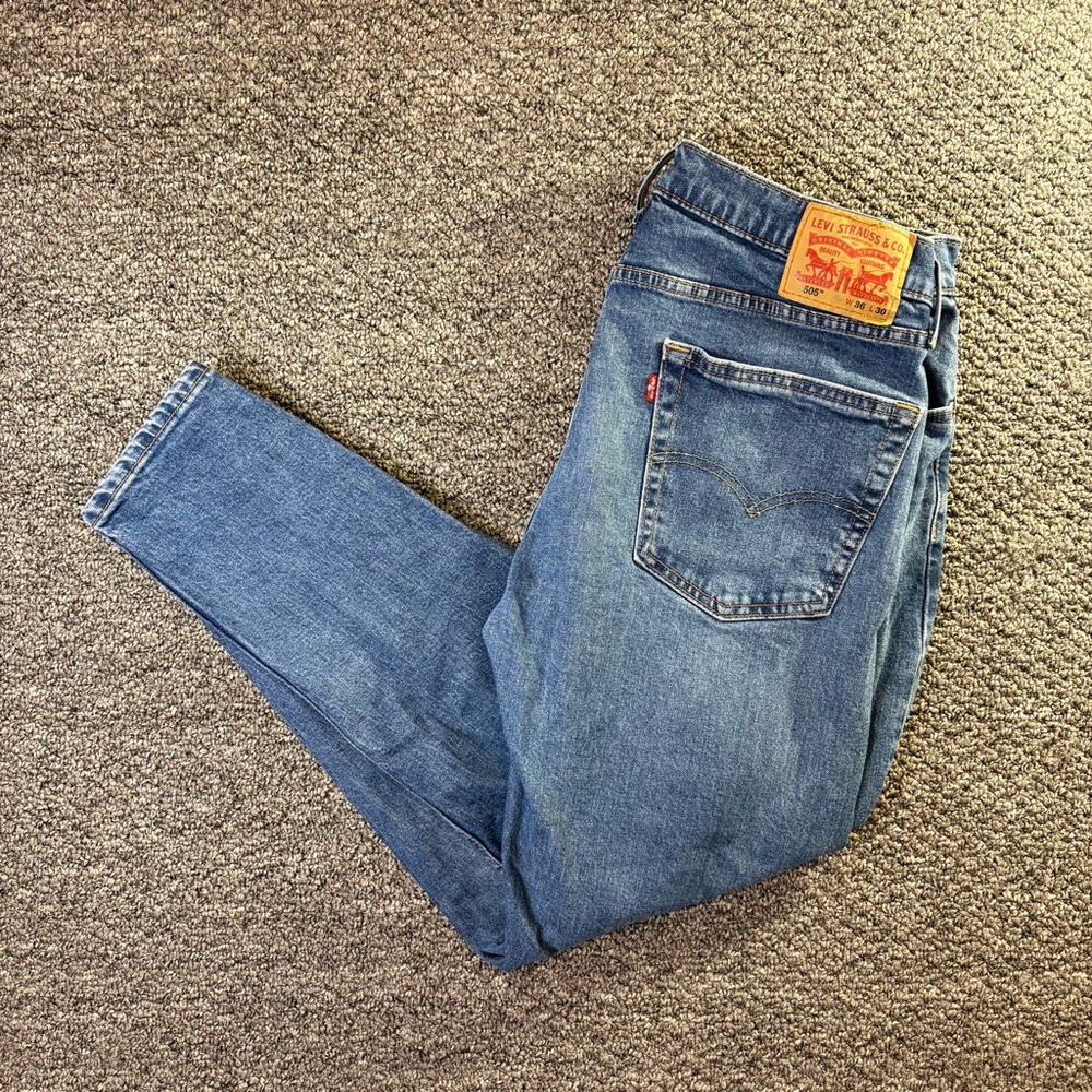 Levi's 501 36x30 Classic Blue Jeans